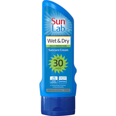 Sun Lab Sun Screen Wet & Dry - Suncare Lotion - SPF 30 - 200ml | Sun Lab